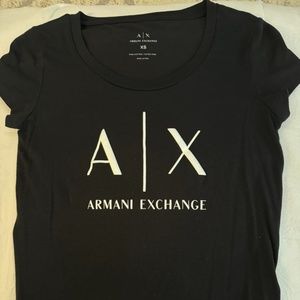 Armani Exchange XS Black top